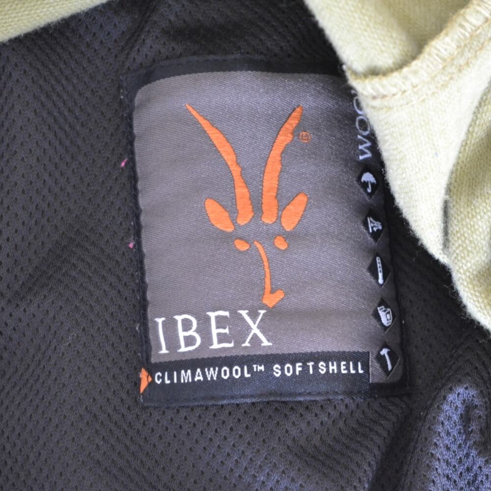 Ibex Climawool Softshell Windbreaker Jacket Size XL Light Lime Green - Picture 7 of 7